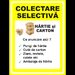 Indicator pentru colectare selectiva hartie si carton